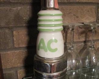 1977 Jim Beam Ac-Delco Spark Plug Decanter