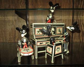 1931 Louis Marx & Co. "Tin Wind-up Merry Makers Band"
