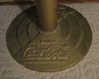 Cast Aluminum Carousel Horse on Coca-Cola Base