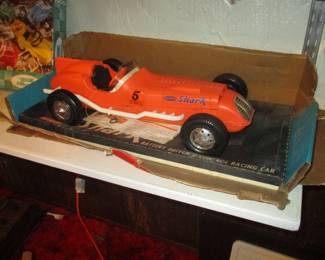 1960's Remco Shark U-Control Race Car