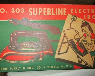 1950's Wolverine "Sunny Suzy" No 303 Electric Iron