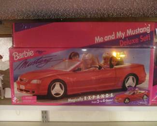 Barbie's "Me and My Mustang"