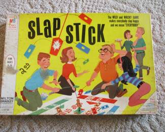 1960's Slap Stick Family Board Game