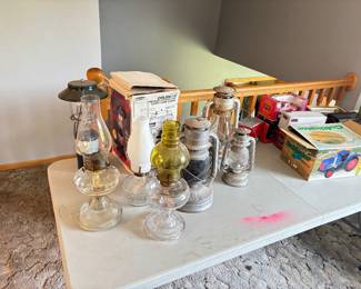 Oil Lamps and RR Lamps