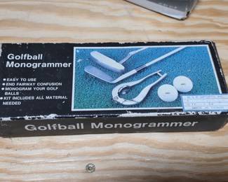 M.S.R. Imports Golfball Monogrammer Kit