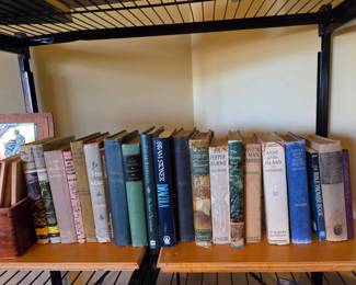 Collection of Vintage Hardcover Fiction and Non-Fiction Books