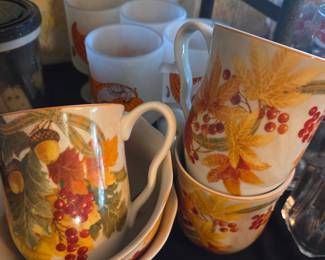 222 Fifth Autumn Celebration Mugs