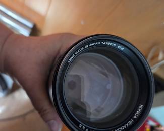 Konica Hexanon AR 200mm f/3.5 Lens