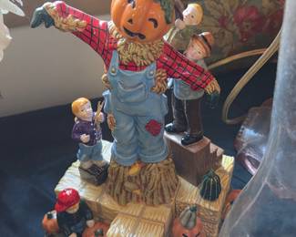 Department 56 Snow Village Halloween 'Building the Scarecrow' Figurine