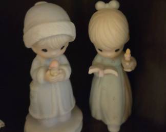 Precious Moments Figurine Pair