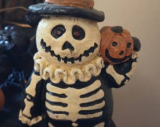 Bethany Lowe Dapper Desmond Skeleton Halloween Figurine