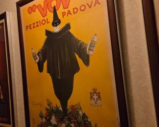 Leonetto Cappiello VOV Pezziol Padova Vintage Advertising Poster