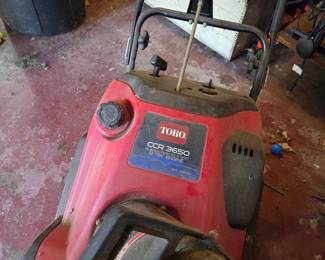 Toro CCR 3650 Snow Blower