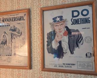 James Montgomery Flagg 'Do Something' Patriotic Sheet Music