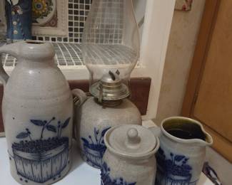Salmon Falls Stoneware Blueberry Basket Pattern Collection