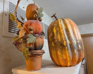 Decorative Fall Harvest Pumpkin Set
