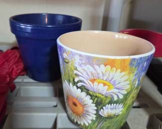 Decorative Ceramic Floral Planter Pots