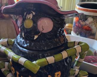 Halloween Witch Cookie Jar