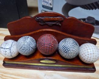 The Development of the Golf Ball Display Set
