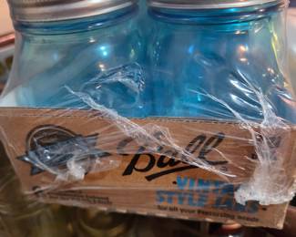 Ball Heritage Collection Blue Mason Jars