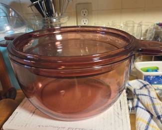CorningWare Visions Amber Casserole Dish