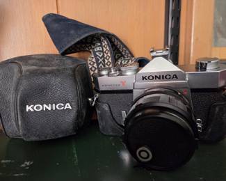 Konica Autoreflex T 35mm SLR Film Camera