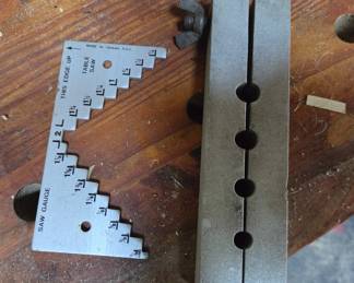Table Saw Gauge and Doweling Jig Set