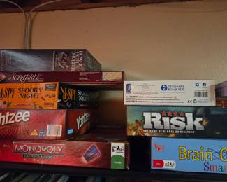 Collection of Vintage and Modern Board Games