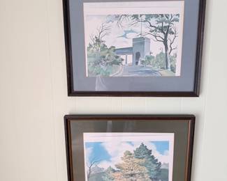 VTG Landscape Prints by Ivan Wilson