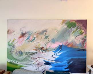 4.5 ‘  X 6’ Abstract by Bob Head, Murray , KY 