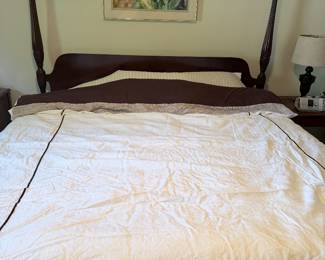 Contemporary Four Poster Rice Bed 