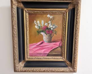 VTG Oil Painting by B. Whiting