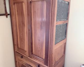 Antique Wooden Pie Safe