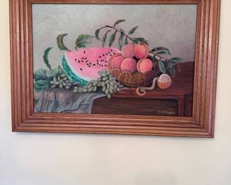 Still Life Painting by M. Cargill  