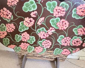 Hand painted Fireplace Screen by 