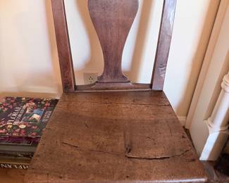 Georgian Oak Farmhouse Chair