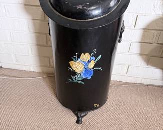 Toleware Coal Scuttle Fireplace Box