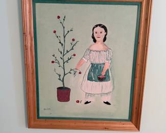 Folk Art Painting by Nancy Smith