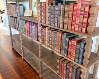 Franklin Library Easton Press 100 Greatest Books Ever Written & 8 Presidents Books