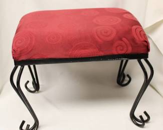 Hollywood Regency bench