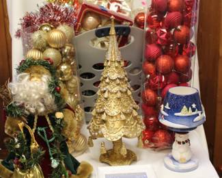 vintage Christmas decorations