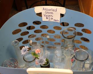Glass vases