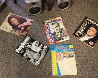 Vintage People magazines.