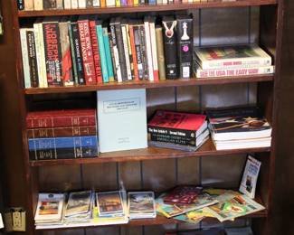 Wooden book shelf