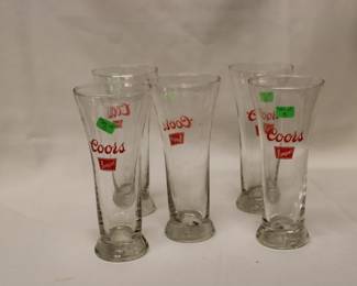 Vintage Coors glasses