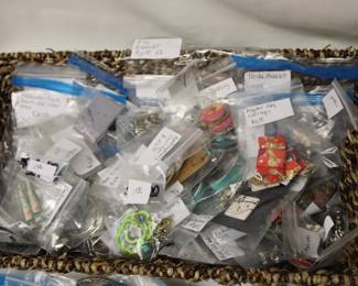 Vintage earrings and rings