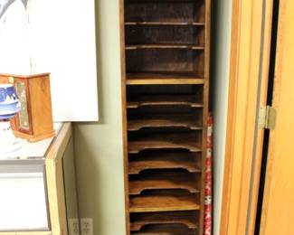 filing stand from the mid-20th century