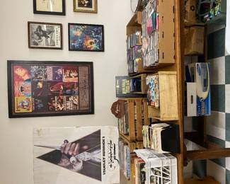 Misc. LPs, 45s, DVDs, CDs, Cassettes, Posters, Comics