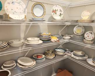 Vintage fine China plate sets - noritake, 