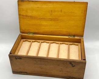 Antique Sturton Bros. Microscope Slides in Original Box